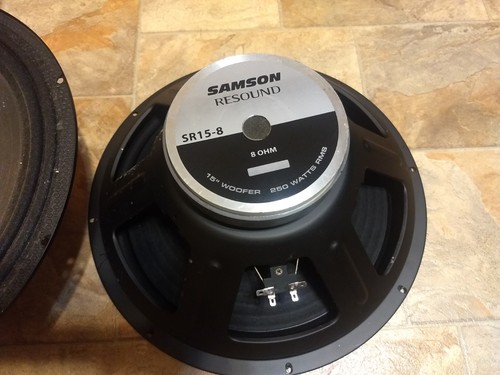 Woofer samson rs15 250 - (2), rs15-8