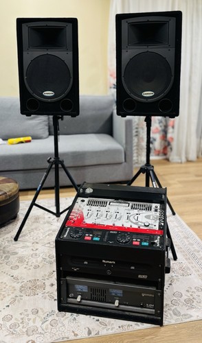 Setup audio altoparlanti - audio, dj